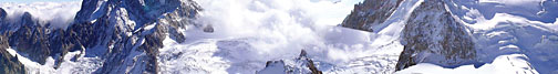 Photo of a mountain range